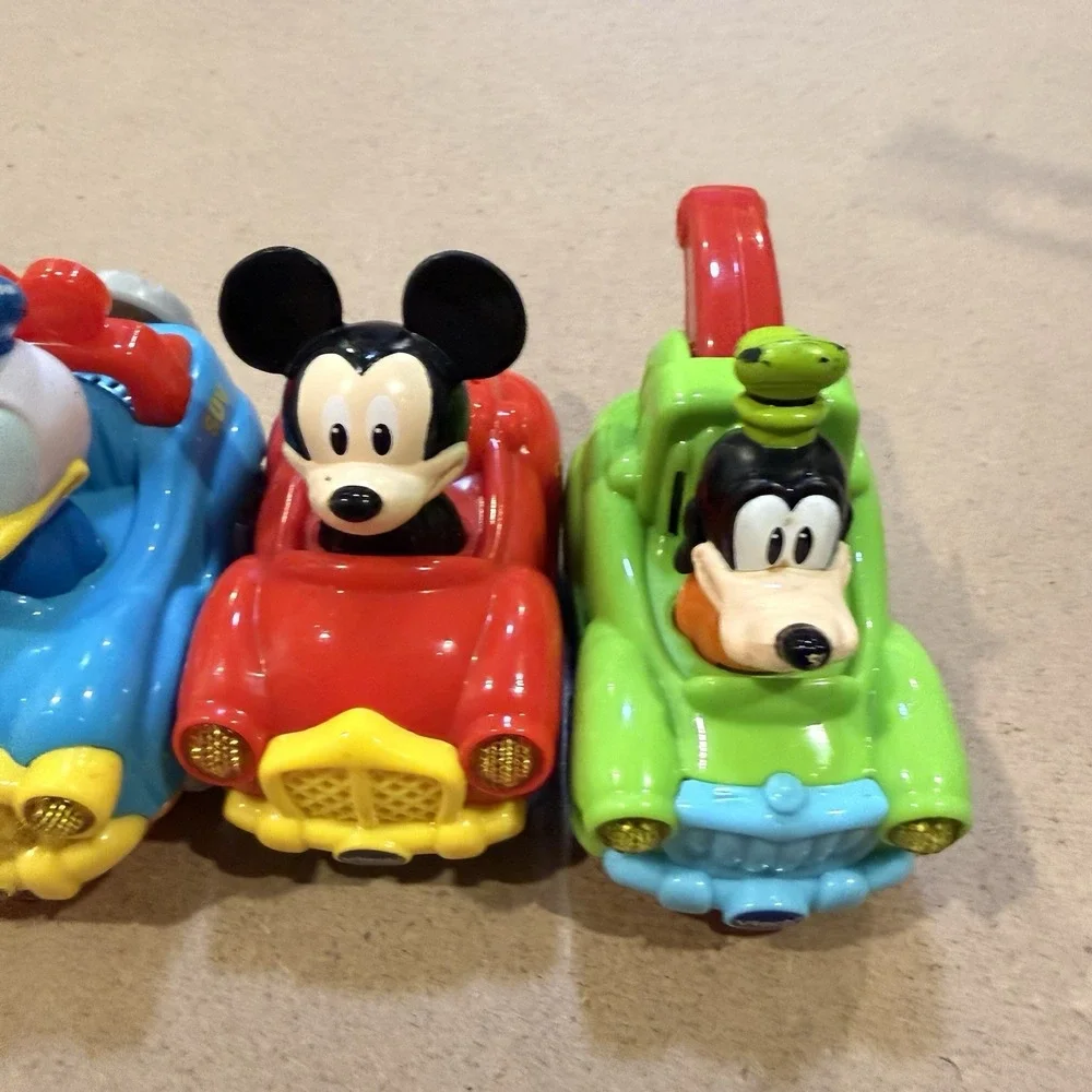VTech Go! Go!‎ Smart Wheels Disney Goofy Tow Truck Mickey Convertible Donald SUV